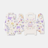 Ballotins Élégant Papillons Violets Shower de Mariée (Déplié)