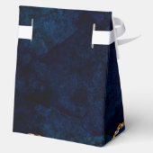 Ballotins Élégant Parti de retraite Marine Blue Gold Custom (Verso)