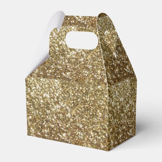 Ballotins Elégant Parties scintillant or Mariage imprimé (Arrière)