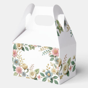 Ballotins Élégant Pastel Floral Ballotin