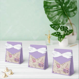 Ballotins Élégant Pastel Rose & Purple Garden Blooms