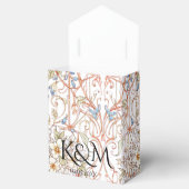 Ballotins Élégant Pastel Vintage Arc Floral Mariage (Ouvert)