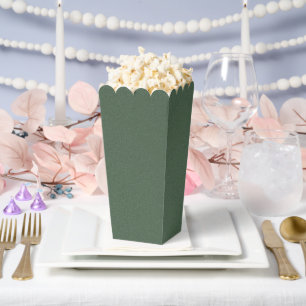 Ballotins Élégant popcorn de fête luxueux à motif vert stylé