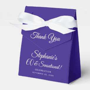Ballotins Elegant Purple 60 et fête d'anniversaire sensation