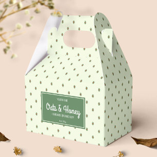 Ballotins Élégant Retro Green Soap Bar Box Emballage de marq