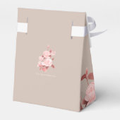 Ballotins Élégant Rose chic Mariage (Arrière)