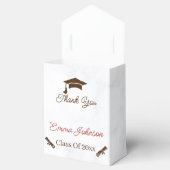 Ballotins Élégant Rose Flower Customisé Graduation (Ouvert)