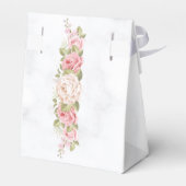 Ballotins Élégant Rose Flower Customisé Graduation (Arrière)