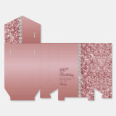 Ballotins Elégant Rose Gold 100e anniversaire (Déplié)