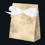 Ballotins Élégant rose gold floral dentelle Baby Shower<br><div class="desc">Féminin élégant sexy rose et or floral dentelle bridal shower</div>