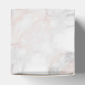 Ballotins Élégant Rose Marbre blanc or Modèle personnalisé (Haut)