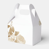 Ballotins Élégant Rose Monogramme Blanc (Arrière)