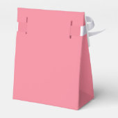 Ballotins Élégant Rose Pink Bride & Groom Monogram Mariage (Arrière)