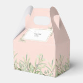Ballotins Élégant rose Première Sainte Communion Verdure (Arrière)