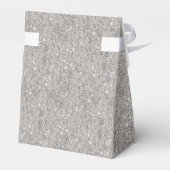 Ballotins Élégant Rouby Rouge & Mariage de Bagues Argent Spa (Arrière)