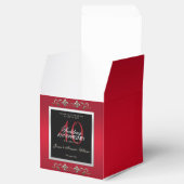 Ballotins Elégant Ruby Jewels 40e anniversaire de Mariage (Ouvert)