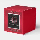 Ballotins Elégant Ruby Jewels 40e anniversaire de Mariage (Arrière)