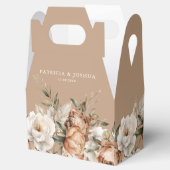 Ballotins Elegant Rustic Boho Wedding Favor Boxes (Ouvert)