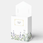 Ballotins Elégant Sage Lilac Ballotin Baby shower verdoyant (Ouvert)
