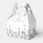 Ballotins Elégant Sage Lilac Verdure Mariage Floral (Verso)