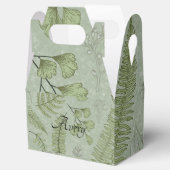 Ballotins Elégant Sage Vert Aquarelle Floral (Ouvert)