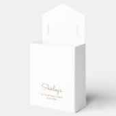 Ballotins Élégant Script à Gouttes de Paillettes Dorées pour (Ouvert)