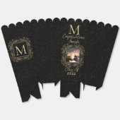 Ballotins Elegant Scroll + Gold Dots Congratulation Class of (Déplié)