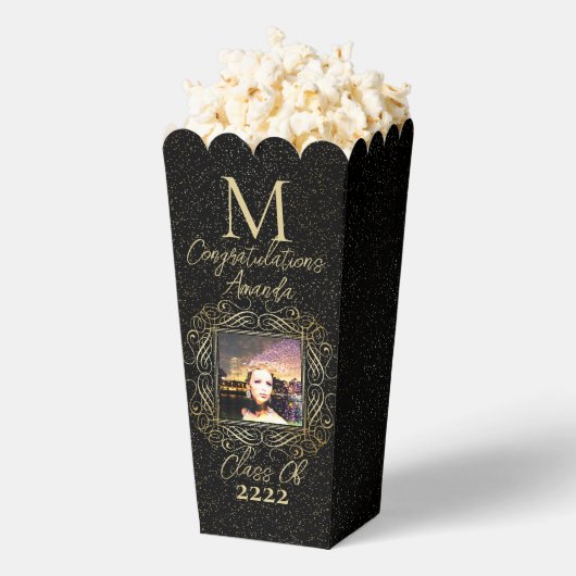 Ballotins Elegant Scroll + Gold Dots Congratulation Class of (Sauté)