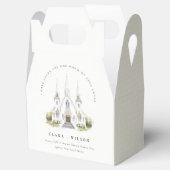 Ballotins Élégant simple catholique Mariage de l'église aqua (Ouvert)