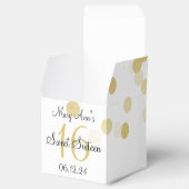 Ballotins Elégant Sweet 16 Faux Gold Foil Parties scintillan (Ouvert)