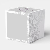 Ballotins Élégant Swirl Favoriser/Boîte Cadeau (Arrière)