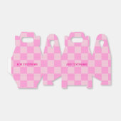 Ballotins Elégant tableau blanc et rose pastel (Déplié)