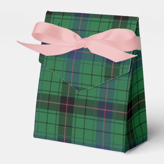 Ballotins Élégant Tartan Vert Plaid Davidson (Verso)
