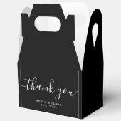 Ballotins Elegant Timeless Wedding Thank You | Personalized (Ouvrir)