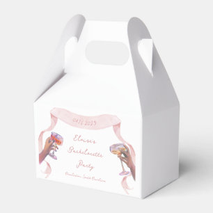 Ballotins Élégant Toast Bachelorette mignonne Unique Ruban r