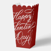 Ballotins Elegant Valentines Day Calligraphy Deep Red (Recto)