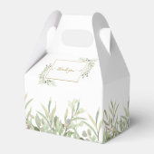 Ballotins Elégant verdure or Mariage géométrique (Arrière)