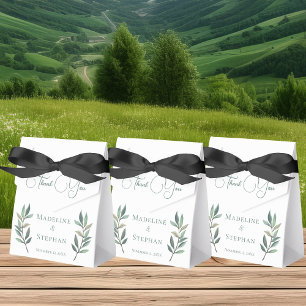 Ballotins Elégant vert Eucalyptus feuille Mariage de automne