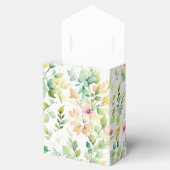 Ballotins Elégant vert fleurs sauvages d'aquarelle (Ouvert)