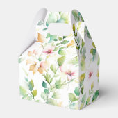 Ballotins Elégant vert fleurs sauvages d'aquarelle (Arrière)