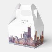 Ballotins Elegant Watercolor Chicago Wedding (Arrière)