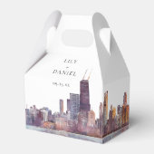 Ballotins Elegant Watercolor Chicago Wedding (Verso)