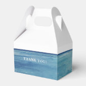 Ballotins Elegant Watercolor Tropical Beach Wedding (Arrière)