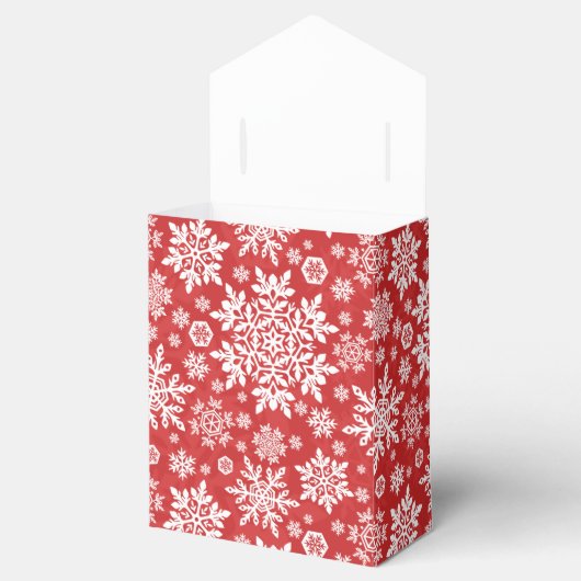 Ballotins Elegant White Snowflake (Cranberry) (Ouvert)