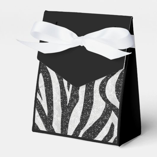 Ballotins Elegant Zebra Ballotin d'impression (Verso)