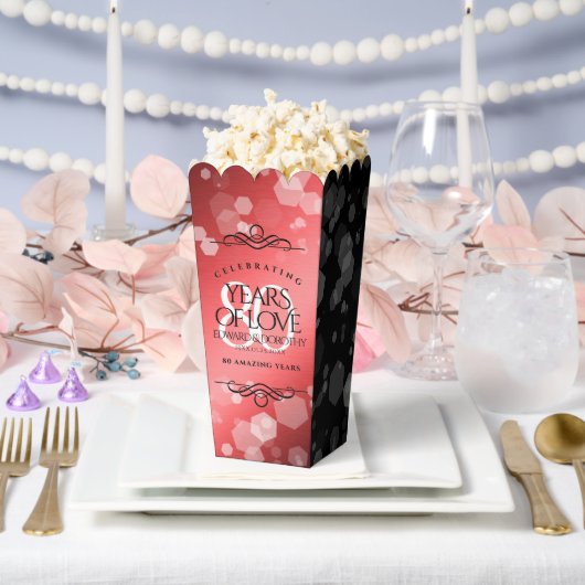 Ballotins Elégante 80ème anniversaire du Mariage de Ruby (Mariage)