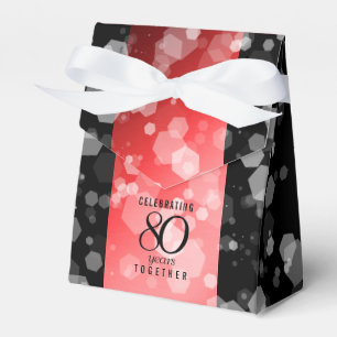 Ballotins Elégante 80ème anniversaire du Mariage de Ruby