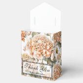 Ballotins Elégante aquarelle blanche vert orange boho (Ouvert)