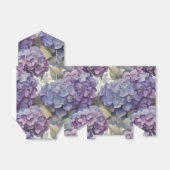 Ballotins Elégante aquarelle bleu violet poussiéreuse (Déplié)