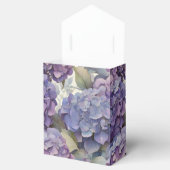 Ballotins Elégante aquarelle bleu violet poussiéreuse (Ouvert)